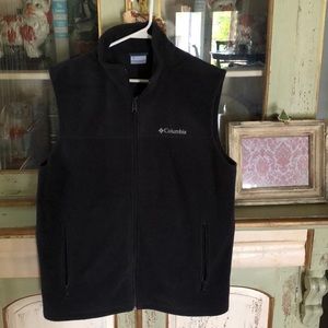 Columbia fleece vest men’s size medium